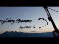Paragliding Memories August 2016