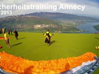Sicherheitstraining Annecy 05/2013 Paragliding