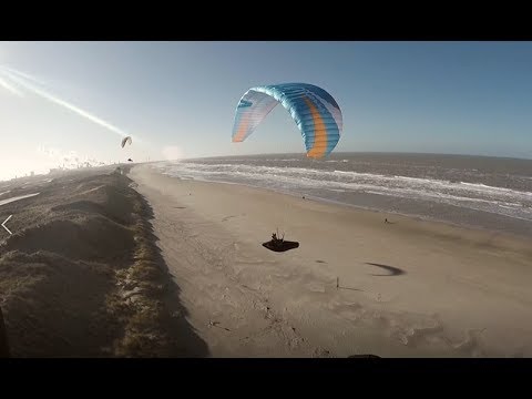 Once Again Wijk - Winter Paragliding The Dunes