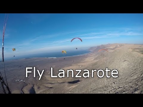 Fly #Lanzarote 2017 - #Paragliding - #SkyApollo