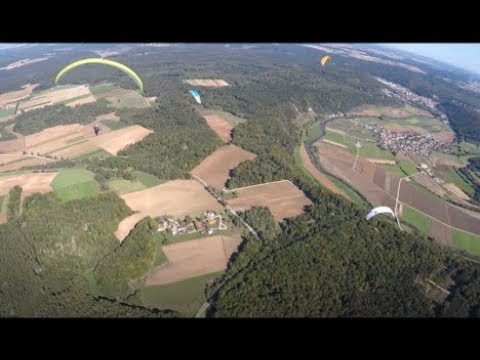 Fly Altmühl - Paragliding Trip über die #Wasserkuppe ins #Altmühltal